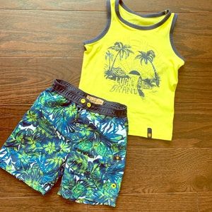 Lucky Brand  Swim Trunks.